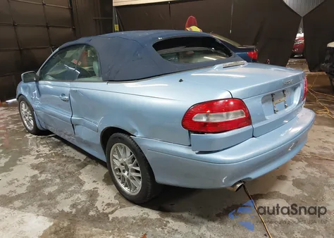 2004 Volvo C70 Ht из США, поврежденный, VIN YV1NC62D84J048856